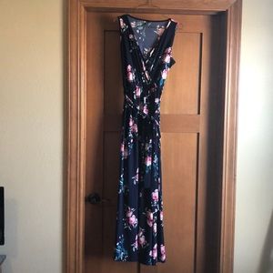 Floral Print Maxi Dress